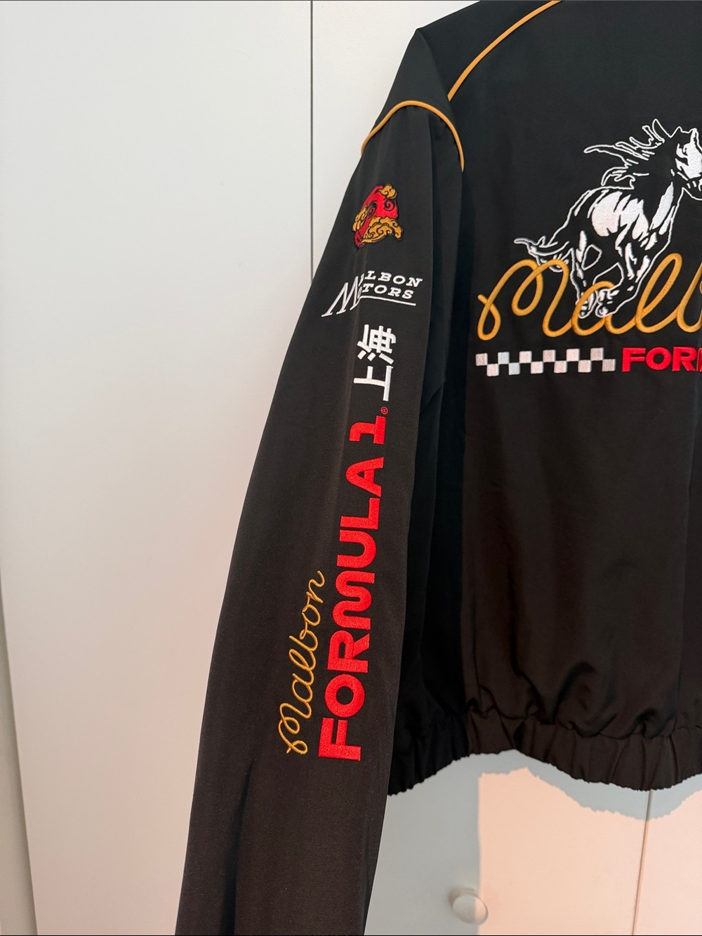 Black & Red Racing Jacket - Picture 5 of 6